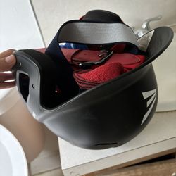 Baseball Helmet Glove And Belts 