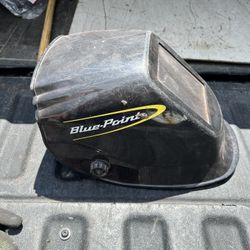 Blue Point Fixed Shade Welding Helmet . Used 