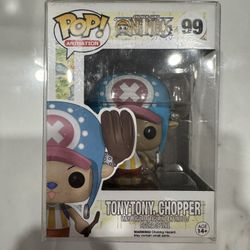 Funko Pop! Anime: One Piece - Tony Tony Chopper Vinyl Figure (Bundled with Pop Box Protector Case)