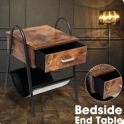 Nightstand Bedside End Table Set Of 2
