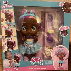 Cry Babies Emma’s Morning Routine Clap and Dances Doll