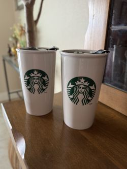 Starbucks Ceramic Collector Cups 