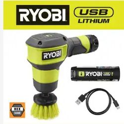 Ryobi Compact Scrubber Kit