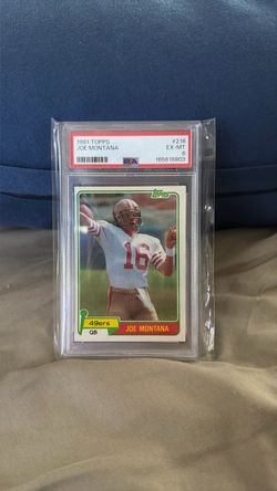 1981 Topps Joe Montana