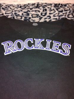 Rockies t-shirt Tulowitzki size large