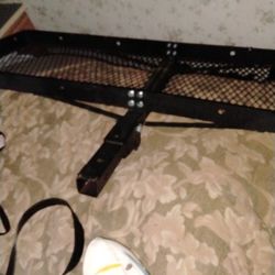Trailer Hitch Storage Rack