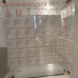Dry Erase Calendar