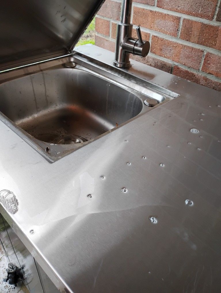 Outside Sink For Grilling