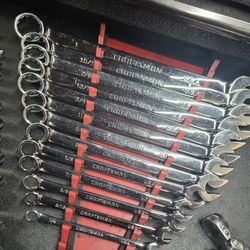 Craftsman USA Wrench Set Sae