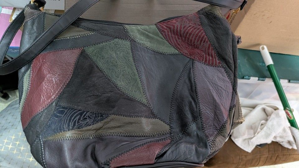 Patchwork Leather Bag