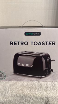 Black toaster