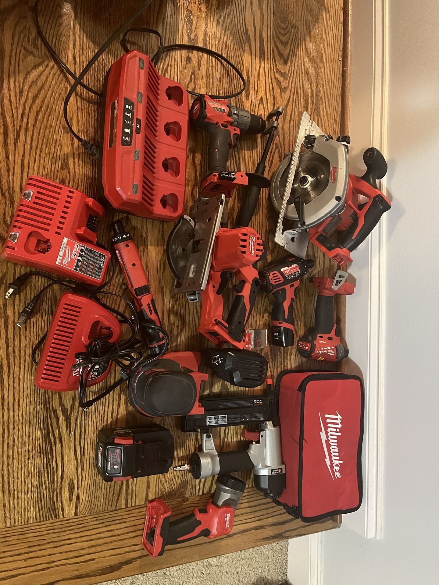 Full Set Of Milwaukee Tools