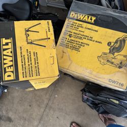 Dreamt 12” Double Bevel Compound Miter Saw With Stands 