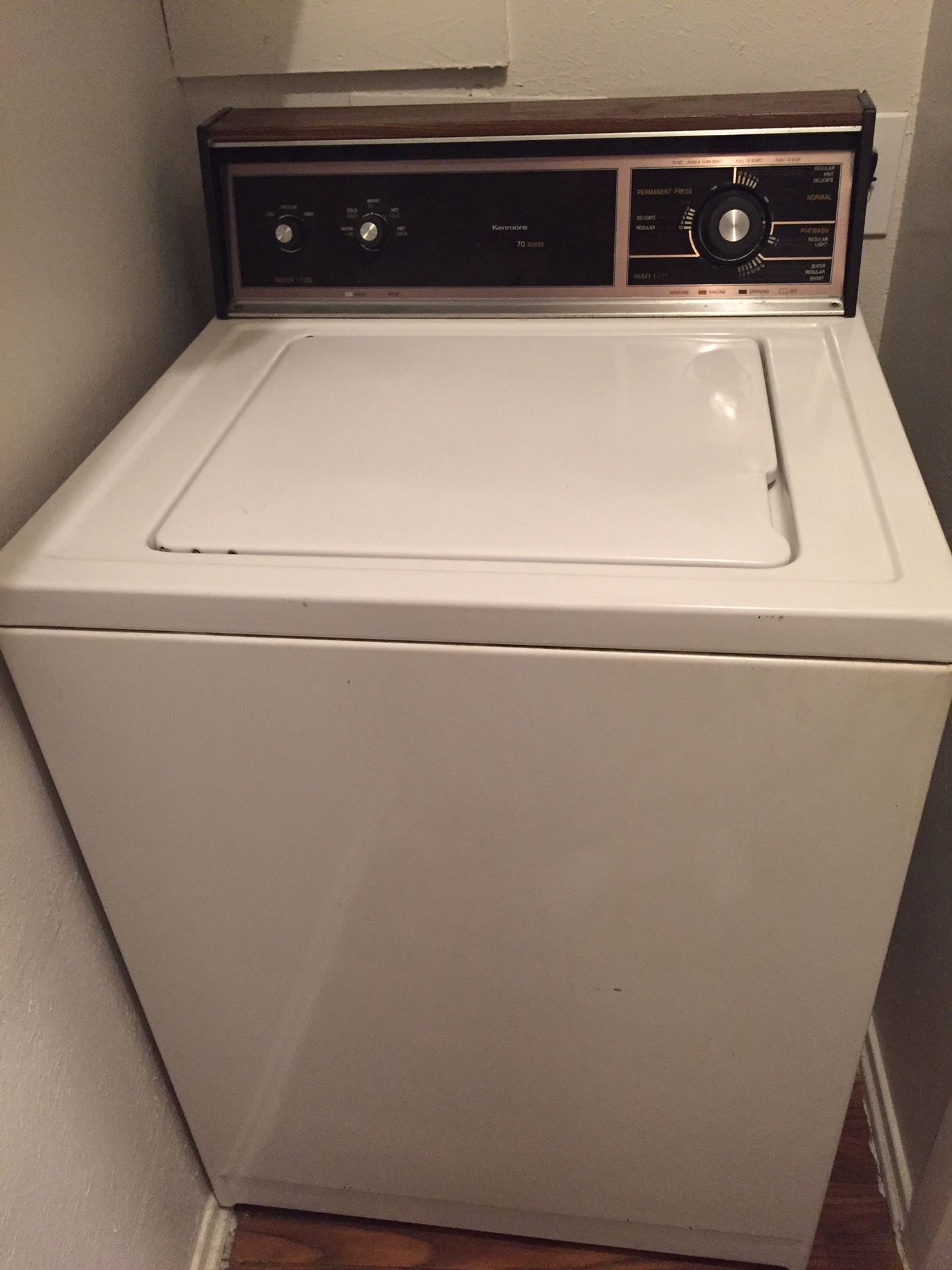 Washer and dryer， Kenmore by whirlpool, heavy duty