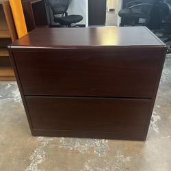OFFICE/HOME FILE CABINET 2 DRAWERS WOODEN FILE 