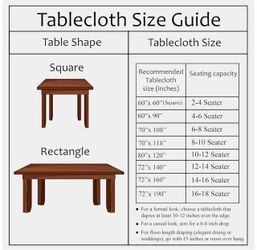 Boho Tablecloth 100% Cotton 60x60 Inch