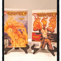 🔥 Human Torch - BURN 🔥 Comic Books (6-pcs) - Part 1-6 **MATURE READING**