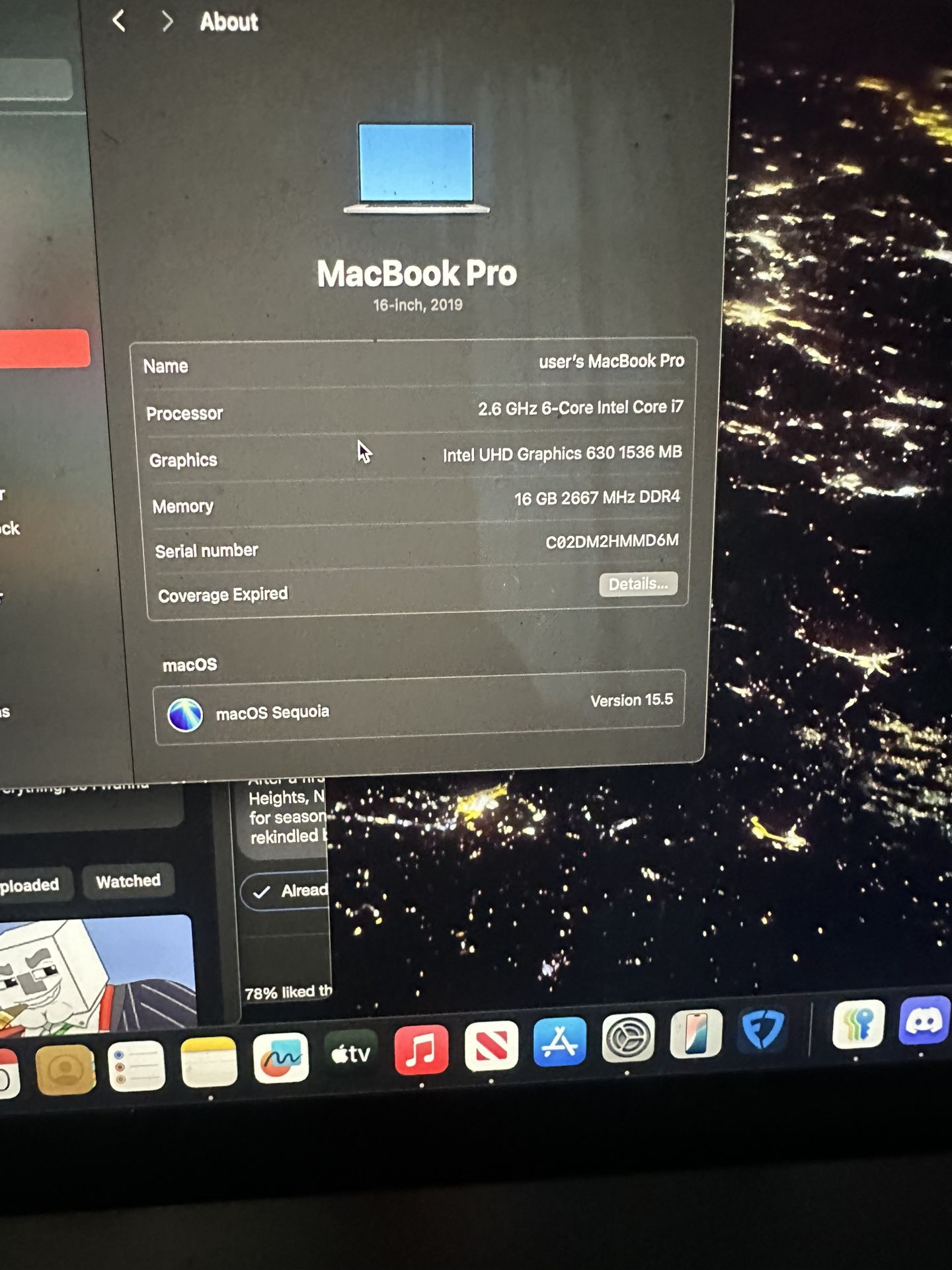 2019 MacBook Pro 16 Inch