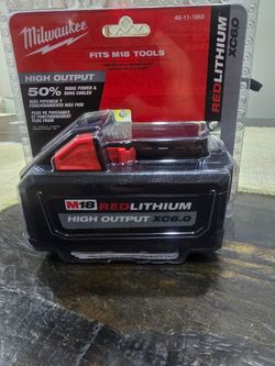 Milwaukee battery high output XC6.0