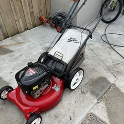 Craftsman Big Wheel Push Mower READ DESCRIPTION 