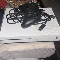 Xbox one S with a controller