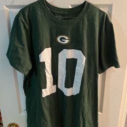 Jordan Love Green Bay Packers Football Tee