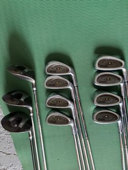 Knight driver, 3 wood, 5 wood 3-P irons