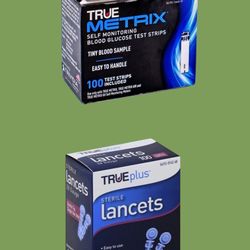 TRUE METRIX Test Strips + TRUE Lancets