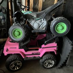 Pink Jeep