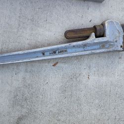 Aluminum Pipe Wrench 