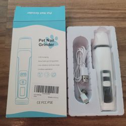 Rechargeable and Battery Powered Safe Pet Nail Trimmers