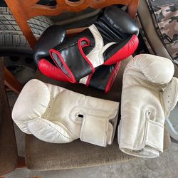 Boxing Gloves Two Pairs