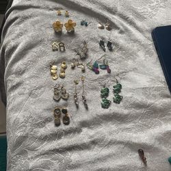 Set Of 20 Earrings 