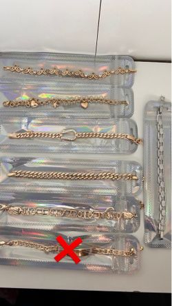 Non tarnish 14K Gold Plated Bracelets