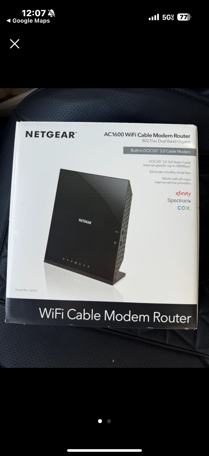 Netgear Modem + Router