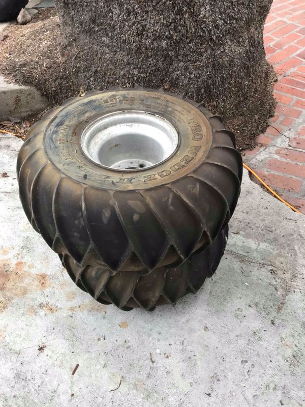 Pro wedge 2 sand/snow tires in great shape!! Atc atv for Sale in