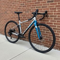 SALE! NEW 52CM MARIN X10 SILVER BLUE 10 SPEED ADVENTURE GRAVEL ALL ROAD BIKE 