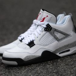 Air Jordan 4 "White Cement" (Size 11.5)