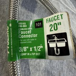 2-20 inch stainless steel faucet hoses