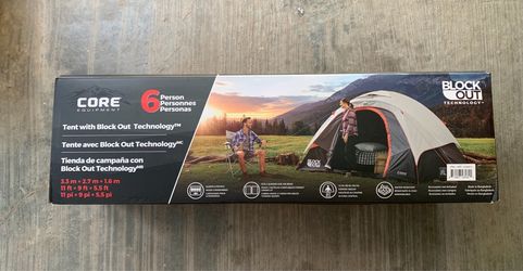 Core equipment 6 person tent