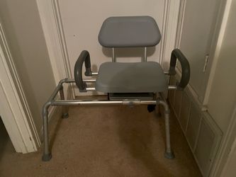 Sliding Transfer Bench with Swivel Seat