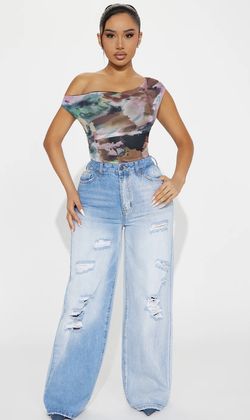 Vivienne Mesh Bodysuit - Multi Color