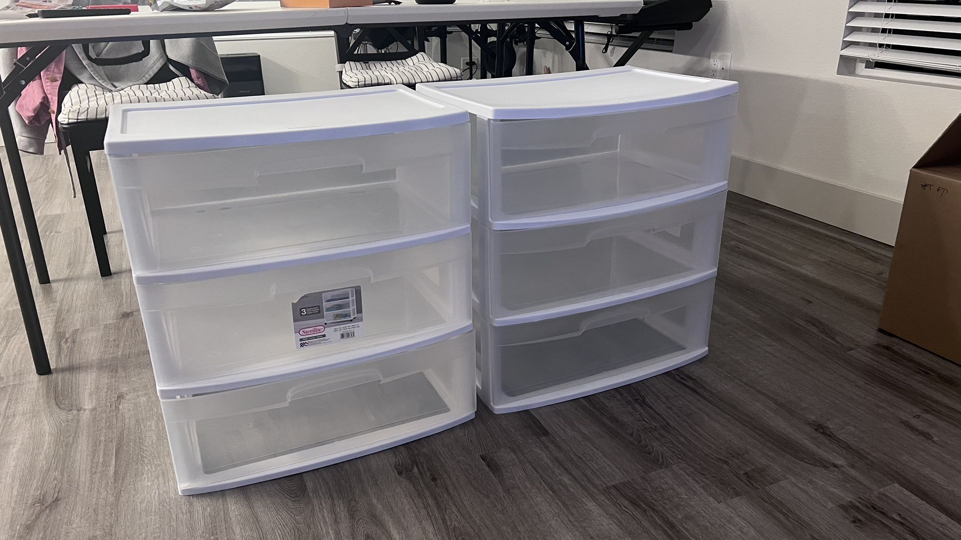Sterilite Plastic Drawer Storage