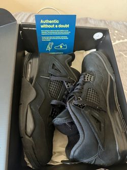 Black Cat 2025 Jordan 4 - Size 8.5