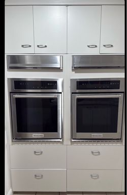 KitchenAid Stainless Steel Wall Oven Pair