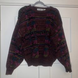 Vintage Penguin Club Sweater Size L 