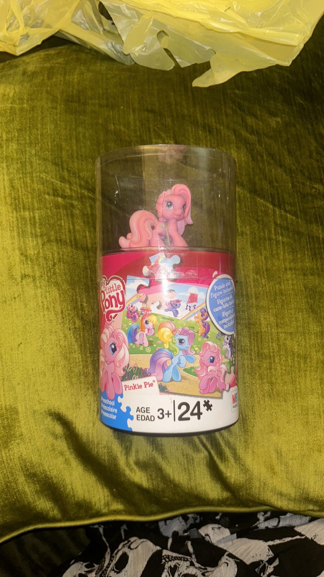 2008 My Little Pony Pinkie Pie Puzzle (with Figure) Rare & New