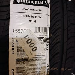 215/50 R 17   91H Brand New tire  $80