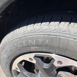 2 almost new tires -120/pair