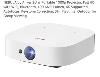 Nebula projector portable, 1080p full hd wifi
